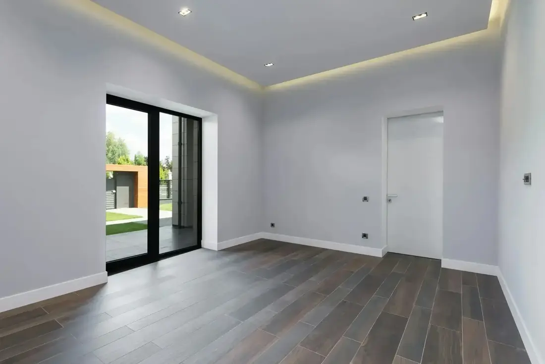 A Boyertown home featuring newly installed luxury vinyl flooring